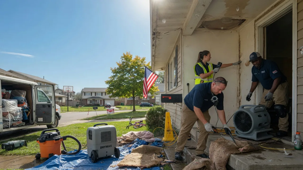 Water Damage Restoration in White Lake, SD near me